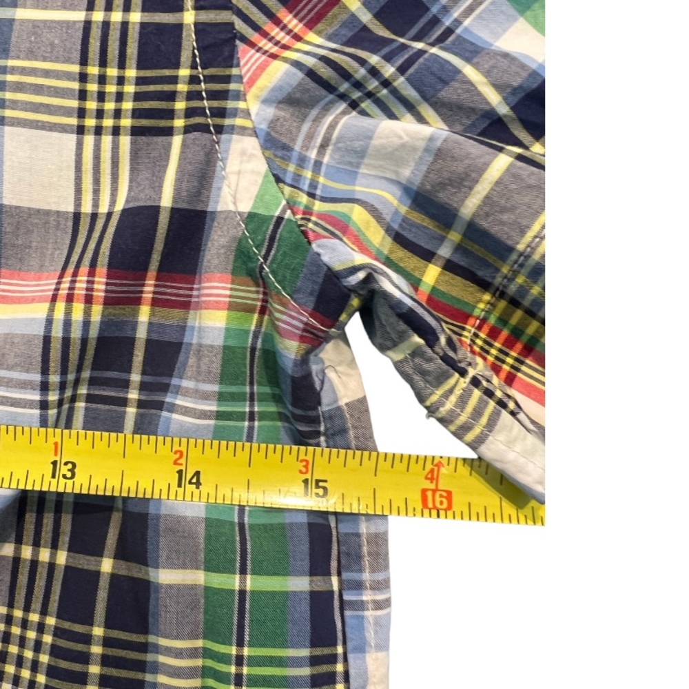 Ralph Lauren boys plaid cotton shirt button down shirt sleeve - Picture 3 of 7